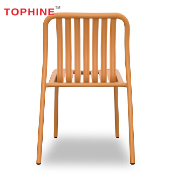 New design all aluminum selectable colors garden chair 